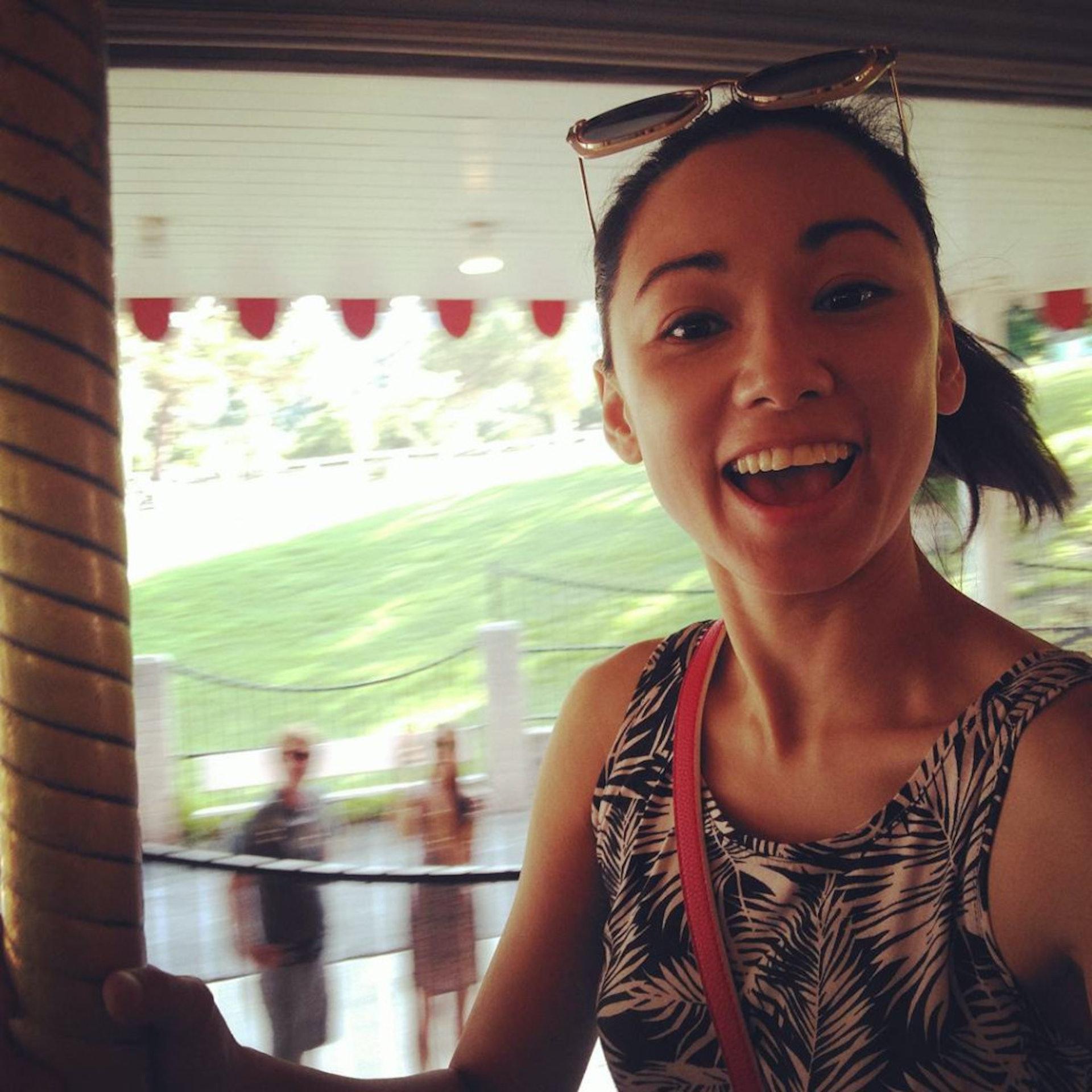 2002年香港小姐嘉碧儀近照。(網上圖片)