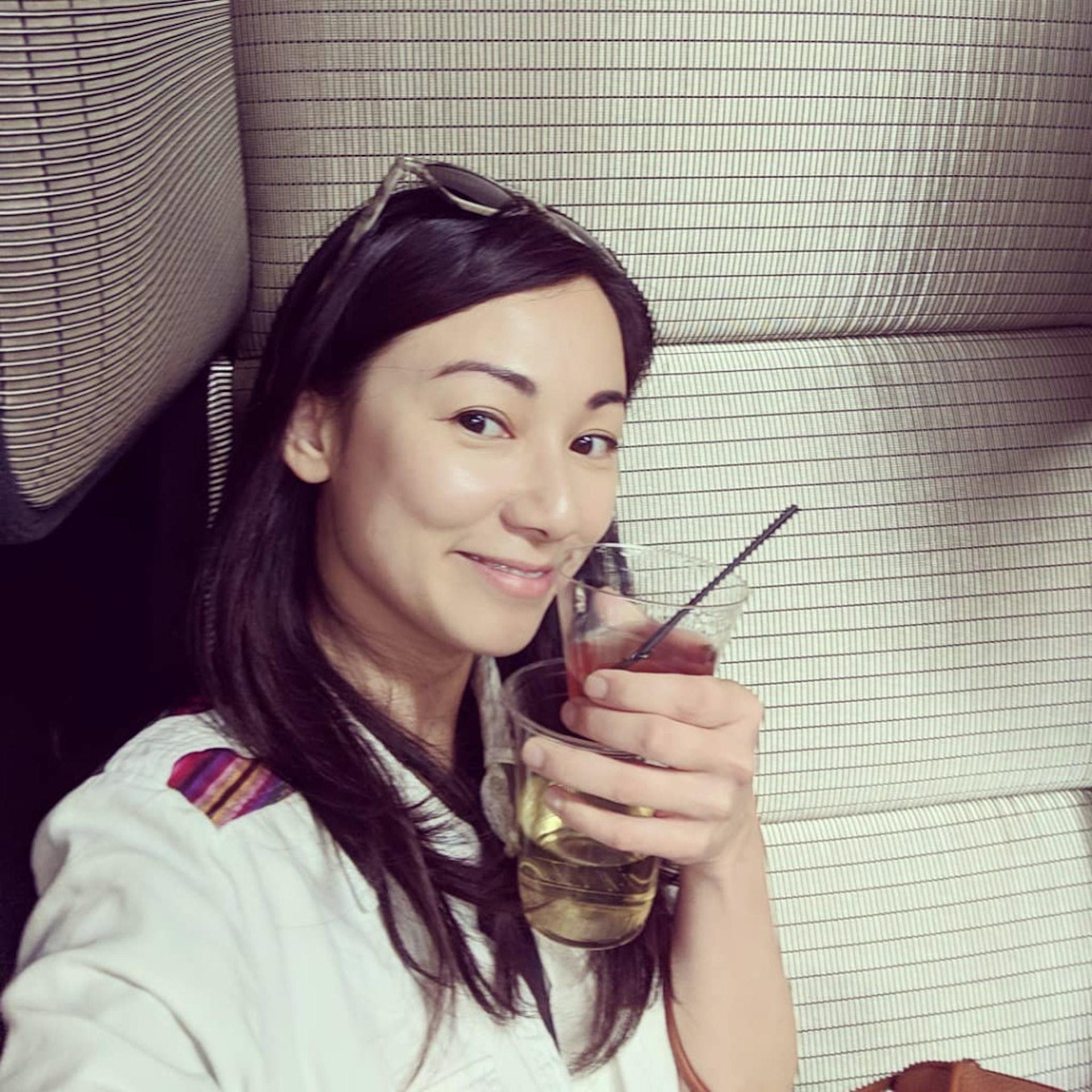 2002年香港小姐嘉碧儀近照。(網上圖片)