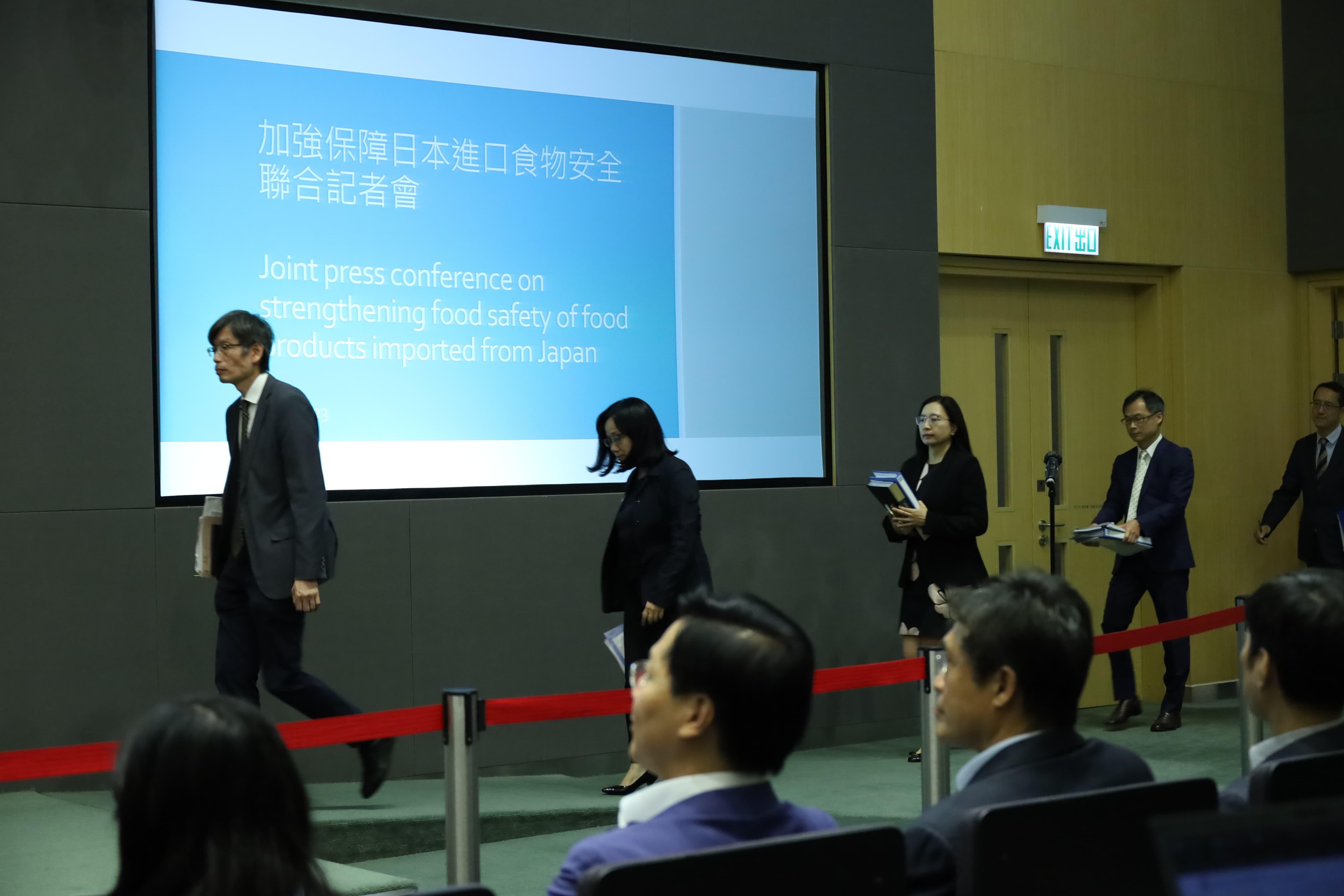 福島核污水|港府強調日後市面日本食品經多重保障 但討論何時撤銷禁令是言之尚早(鍾式明攝)