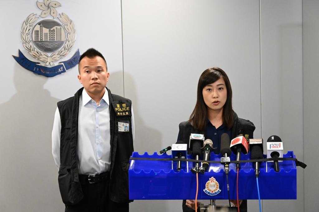 警方在「犁庭掃穴」行動中拘捕多人。