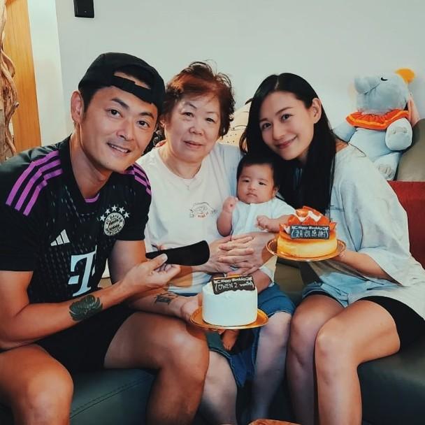 江若琳發長文感謝陪月姨姨兩個月來的照顧。