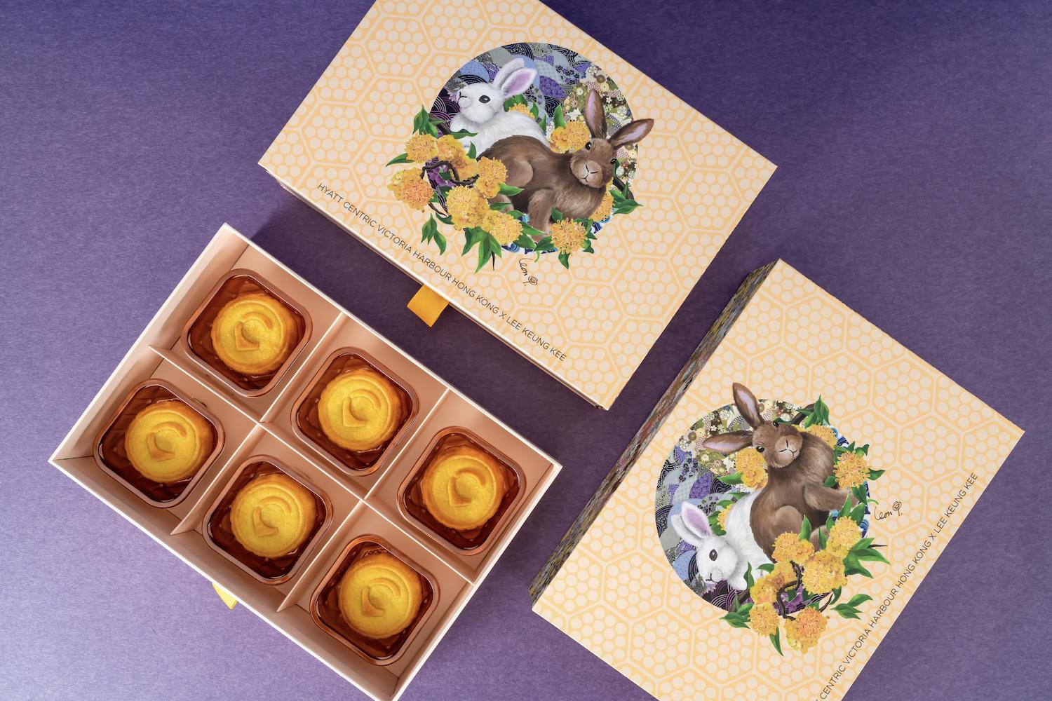 利強記雞蛋仔X香港維港凱悅尚萃酒店雞蛋仔口味月餅