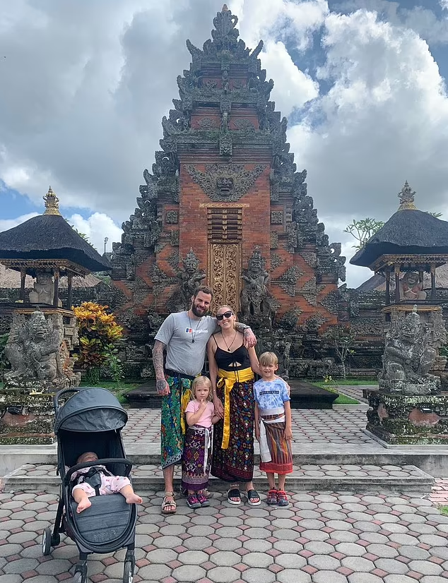 財務自由|夫婦帶埋3個仔女搬去峇里島。(互聯網)