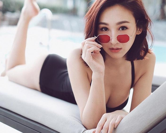 高海寧身高1.72米,不時在IG曬泳裝照(高海寧IG)