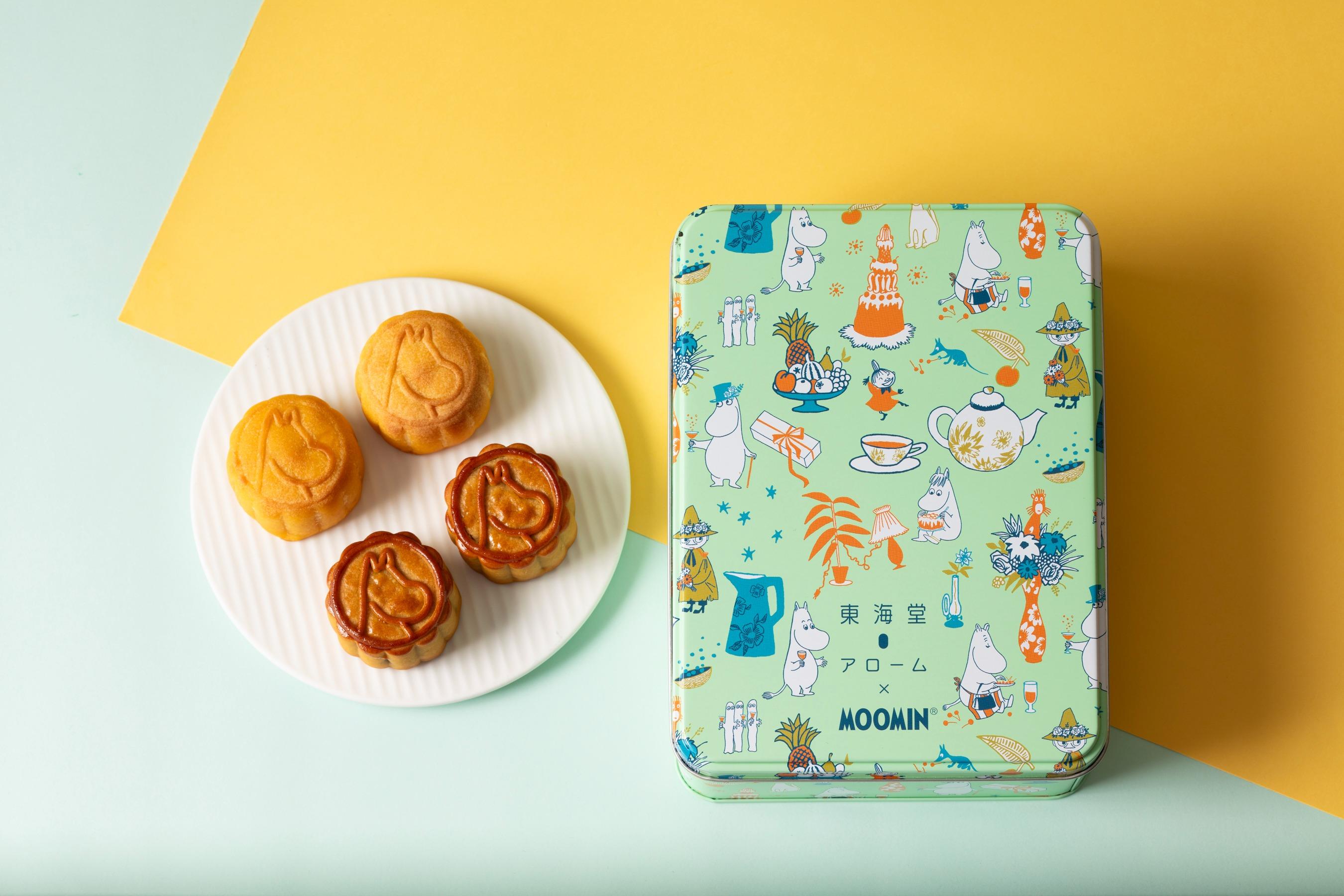 姆明月餅禮盒(1盒4個) $199/盒、特價:$129/盒