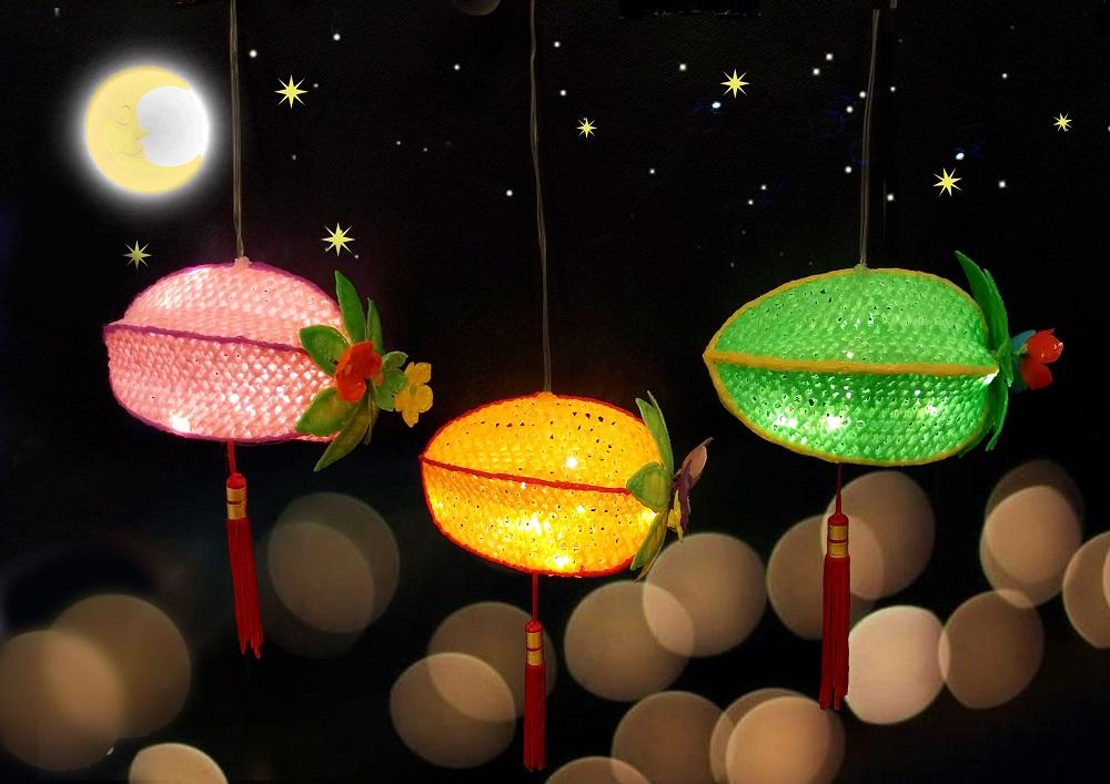 中秋節3D迷你燈籠