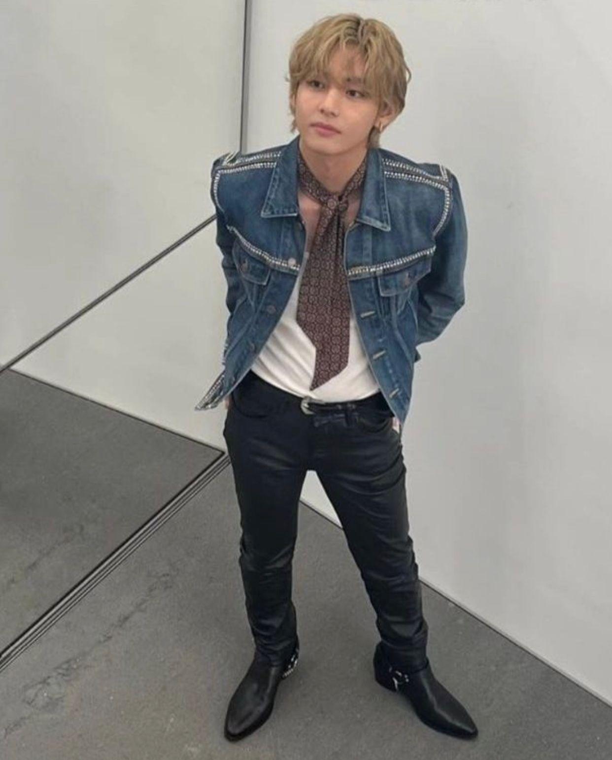 V最近單飛活動,現身東京表參道引起哄動。