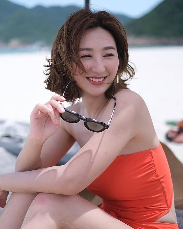 高海寧身高1.72米,不時在IG曬泳裝照(高海寧IG)