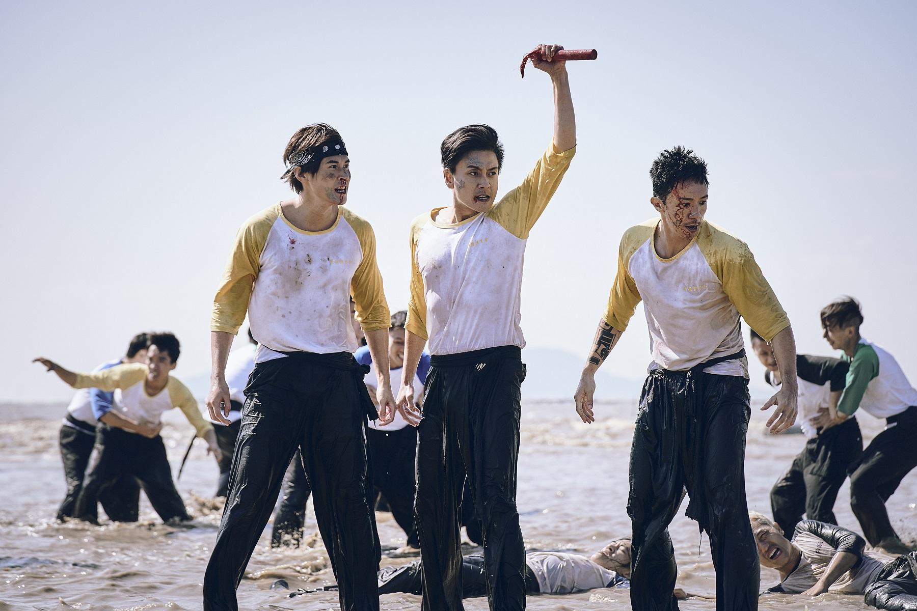 三位男主角第一天開工已經歷生死