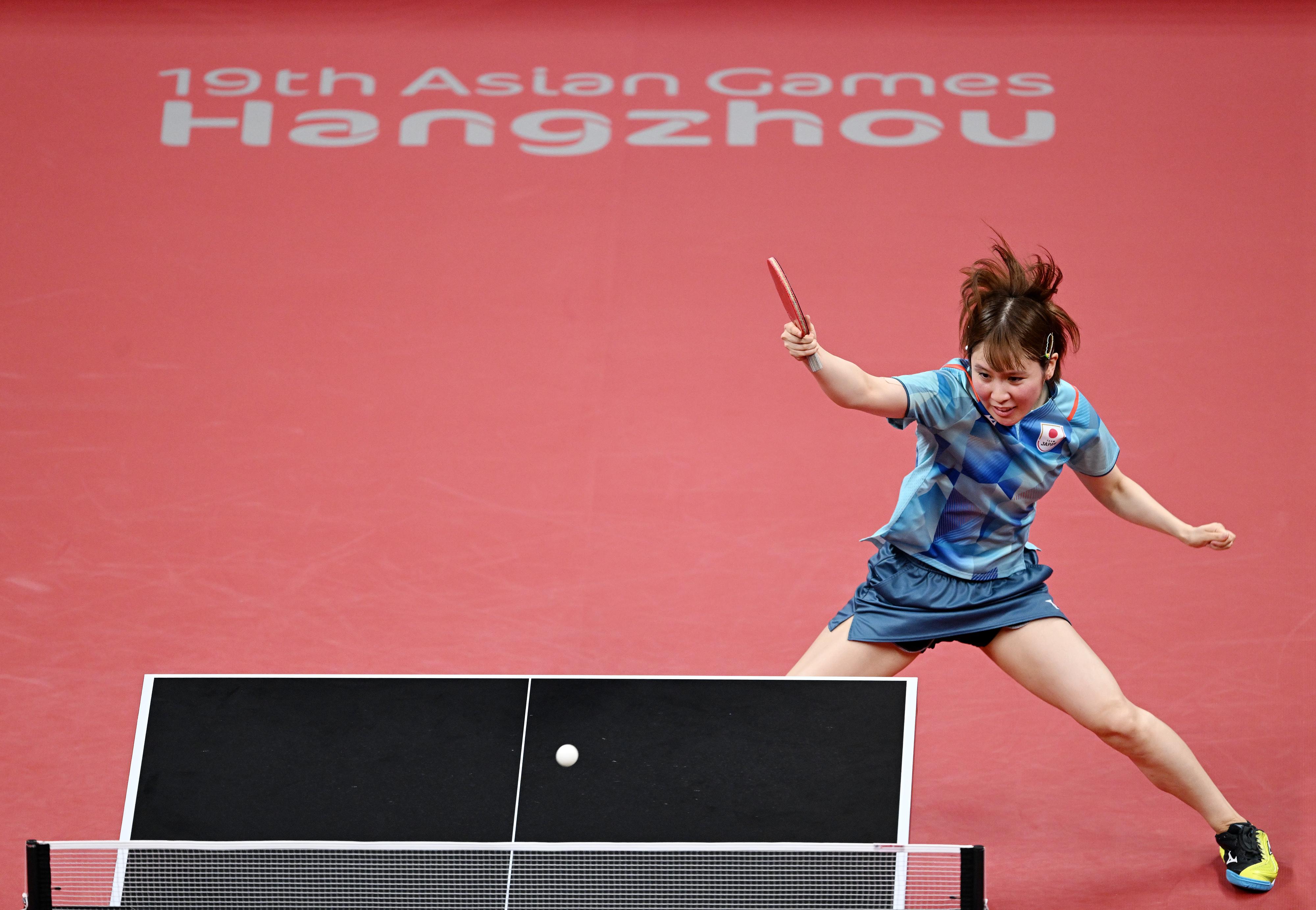 世排第16的平野美宇。(圖/新華社)