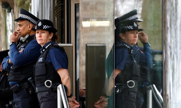 警員射死非裔青年被控謀殺 倫敦警察拒配槍巡邏(資料圖片)