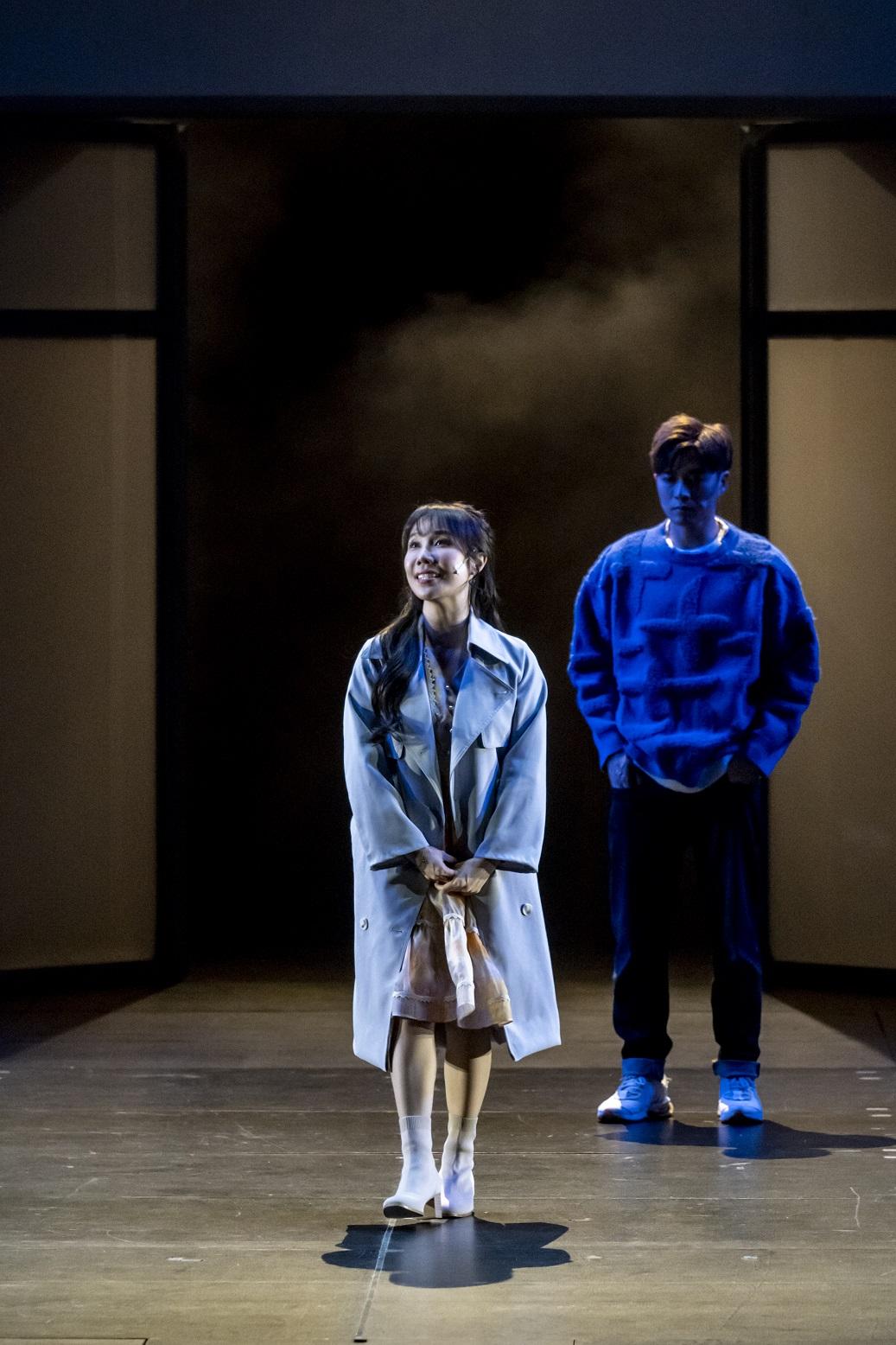 黃靖程與Frankie在音樂劇 《大象的告別式》有不少對手戲。