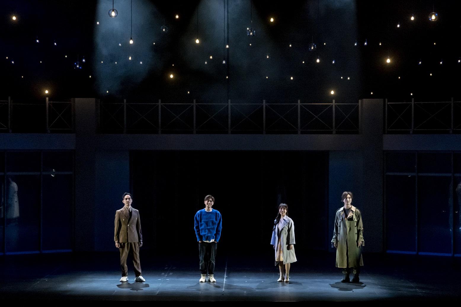 Frankie、強尼、黃靖程和馮志佑首次合演音樂劇 《大象的告別式》,已經默契十足。