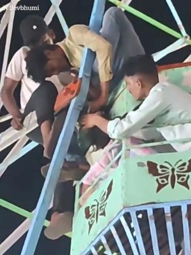 男子救人為先。(互聯網)