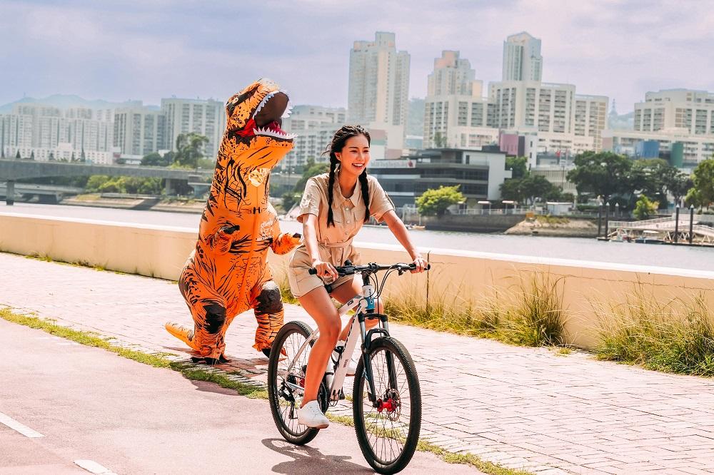 一場來到沙田,當然要踩單車漫遊城門河河畔,沿途更可停下來欣賞周邊美景。