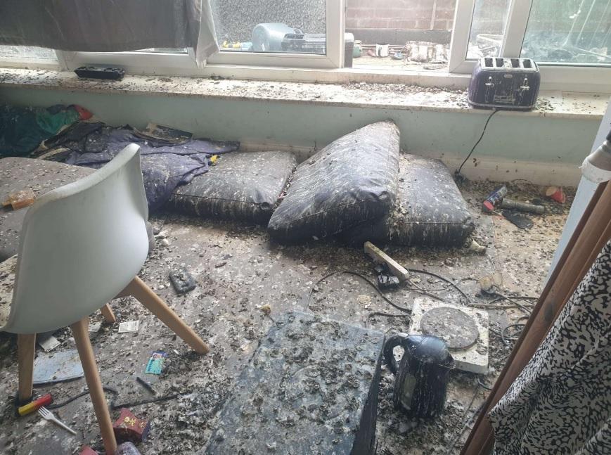 客廳一角。(互聯網)