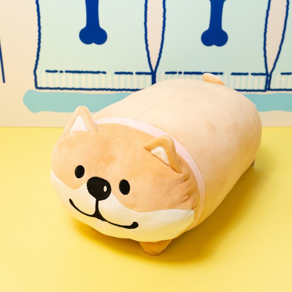 其他精品--微笑柴犬毛絨抱枕