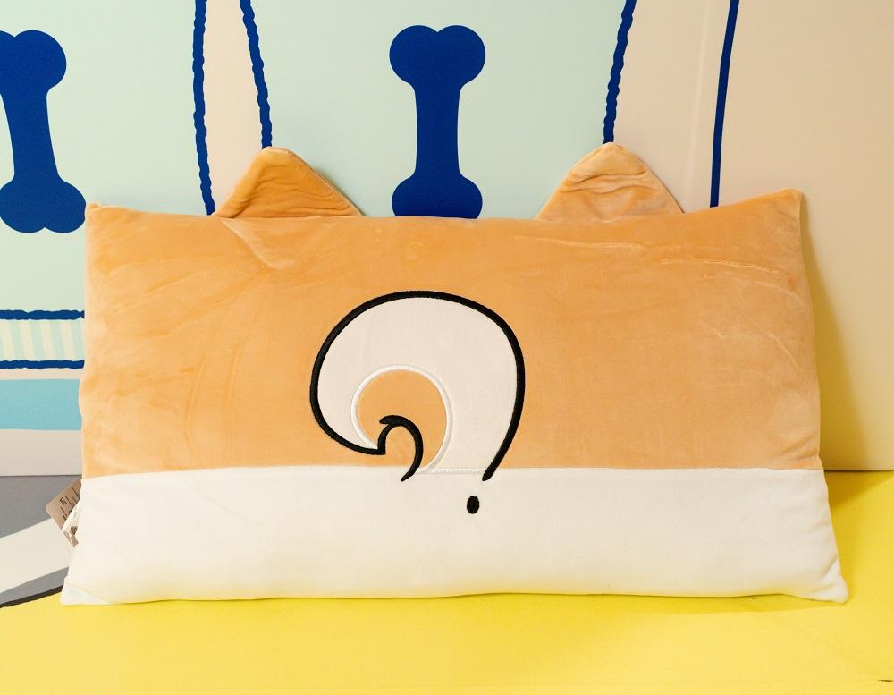 其他精品--微笑柴犬毛絨抱枕