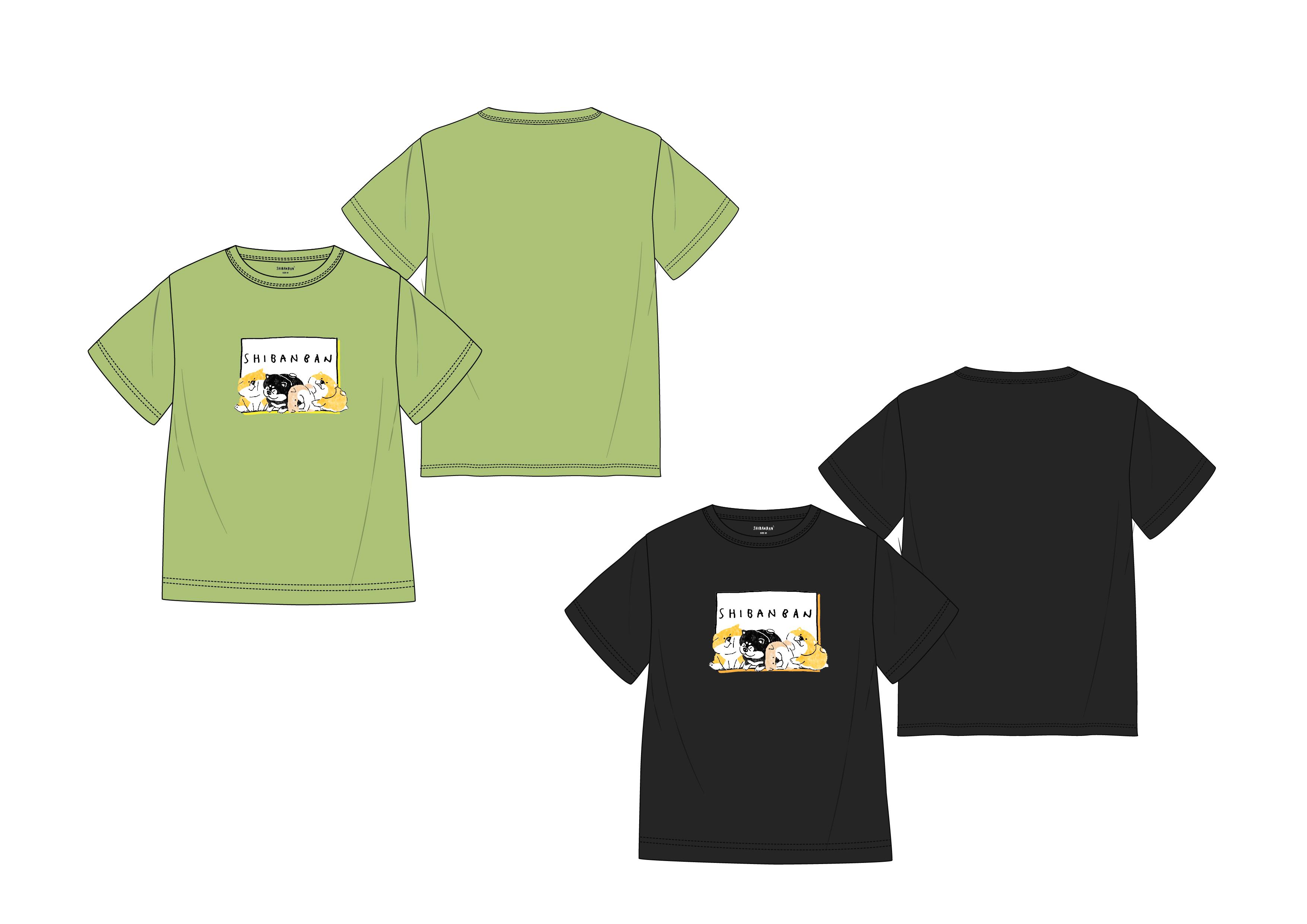 全港獨家首賣--微笑柴犬系列T裇(成人碼)