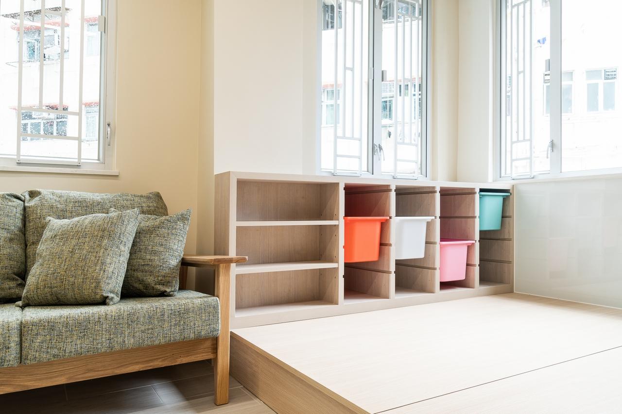 日式和風設計通常以白色及淺暖木色為主