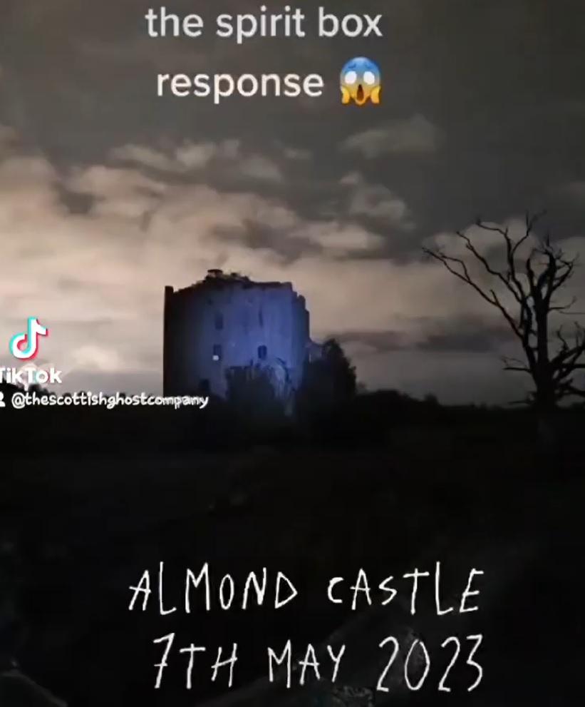 鬼屋|蘇格蘭百年古堡Almond Castle傳尖叫嘆息聲,探險隊5月首次到訪。(網上圖片)