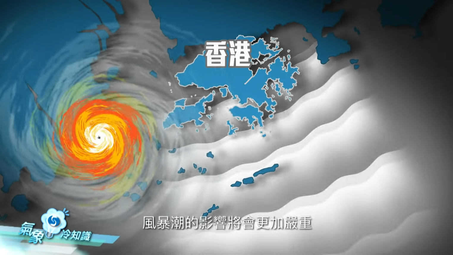 潮漲令風暴潮影響加劇。