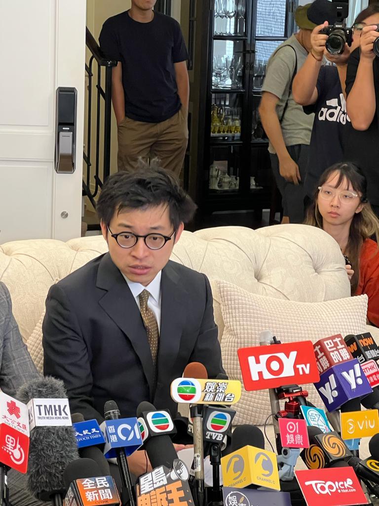 林作表示這幾天收到網民祝福及打氣,令他很感動。