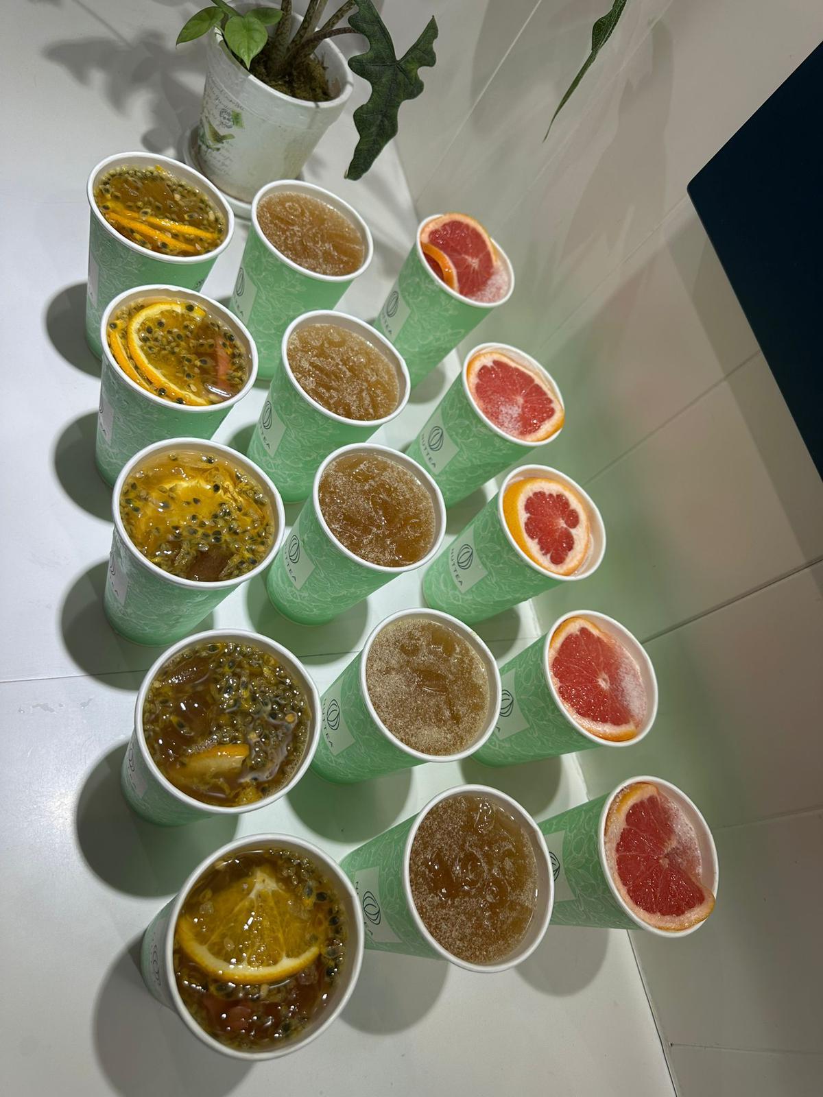 Frankie的粉絲「皮寶寶」的食物應援。