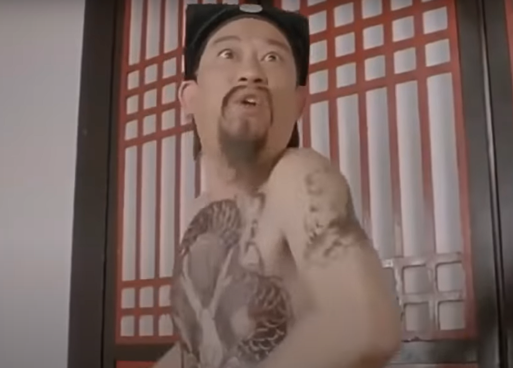 黎彼得在唐伯虎點秋香飾演華太師府老師,他亦在武狀元蘇乞兒、破壞之王與周星馳合作。