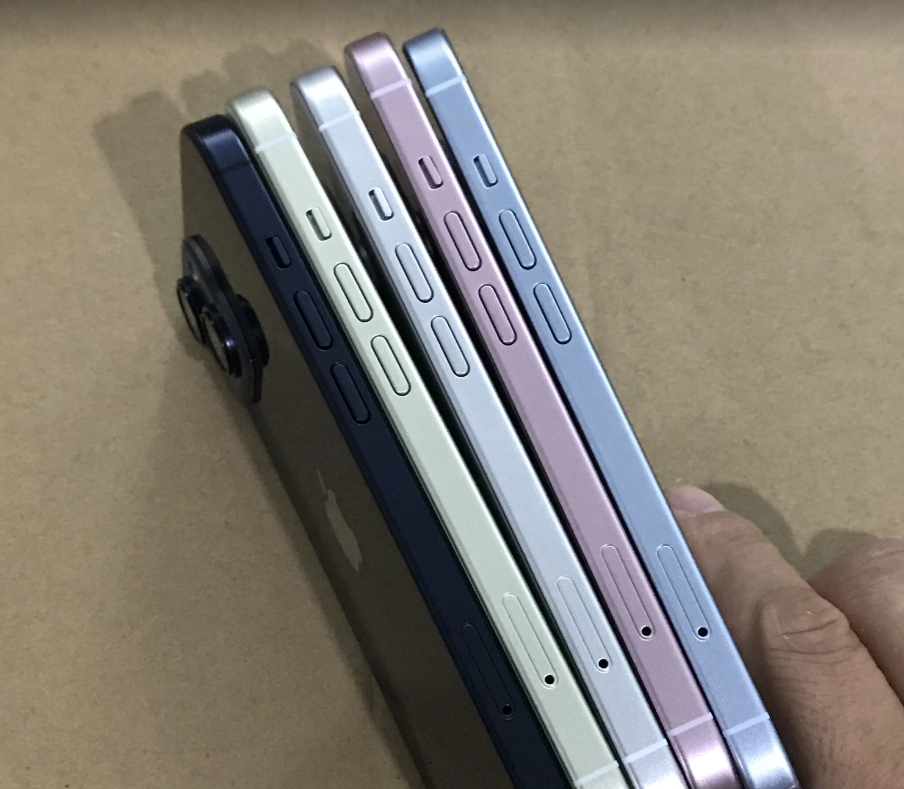iPhone 15|網上流傳iPhone 15配色示範圖。(互聯網)