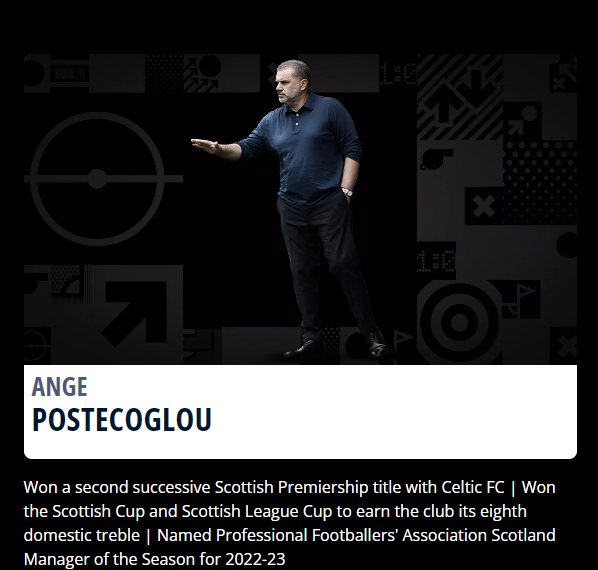 FIFA年度最佳教練候選名單|普斯迪古路(熱刺)