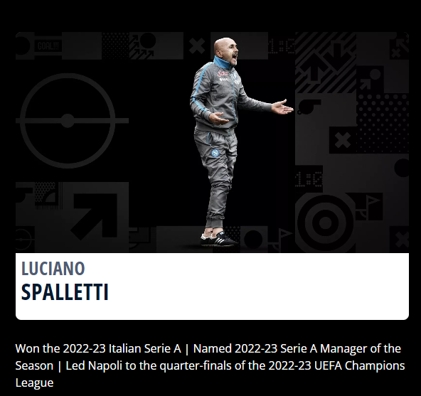 FIFA年度最佳教練候選名單|史巴列堤(拿玻里/意大利國家隊)