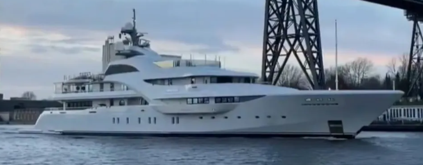 普京遊艇|普京超級遊艇「殺人鯨號」。(互聯網)