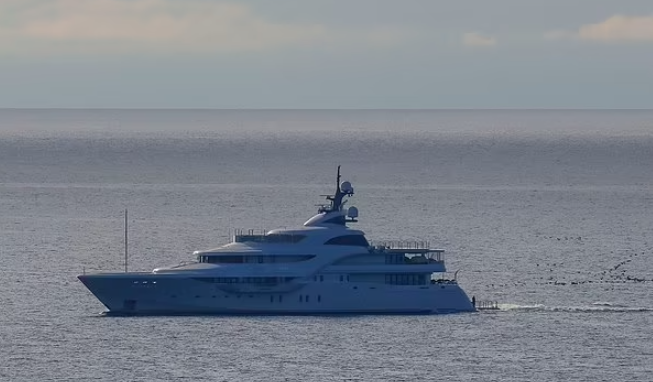 普京遊艇|普京超級遊艇「殺人鯨號」。(互聯網)