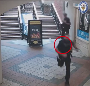 伯明翰|警員一直狂追。(互聯網)