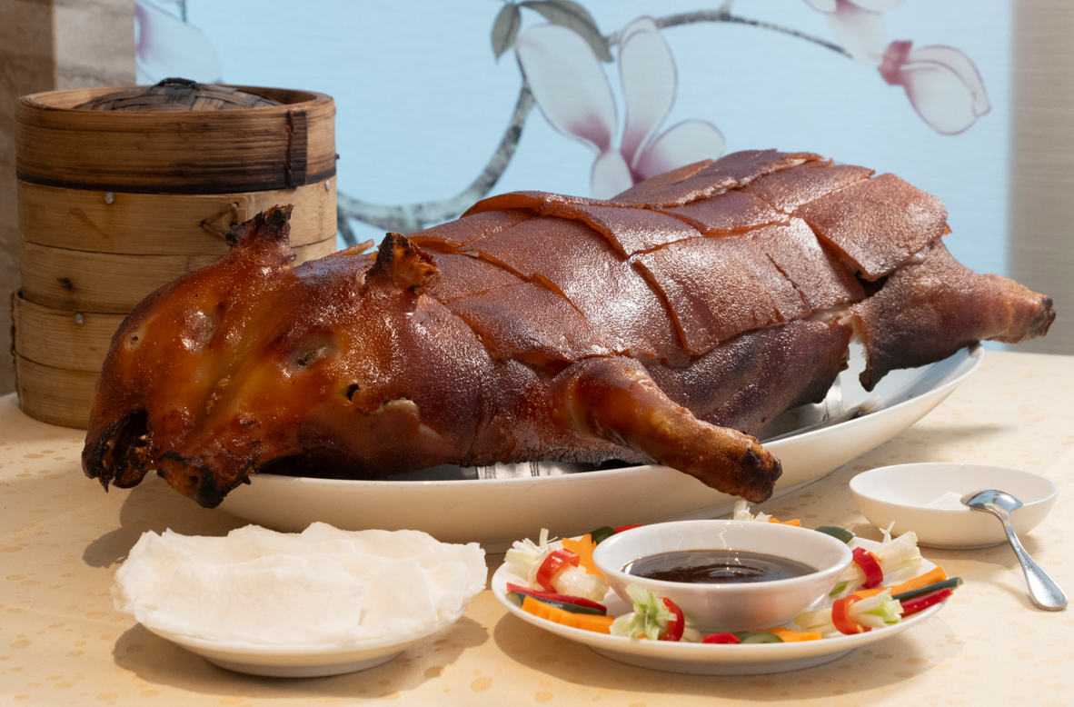 家全七福的乳豬更被不少老饕稱為是全港第一的。(攝:蘇文傑)