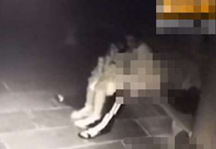 山東大學生情侶情不自禁片段流出,涉事涼亭成打卡聖地(微博截圖)