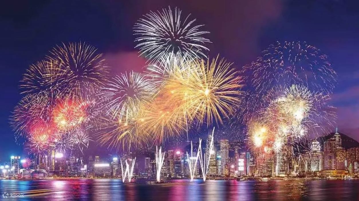 香港十一國慶節煙火之旅