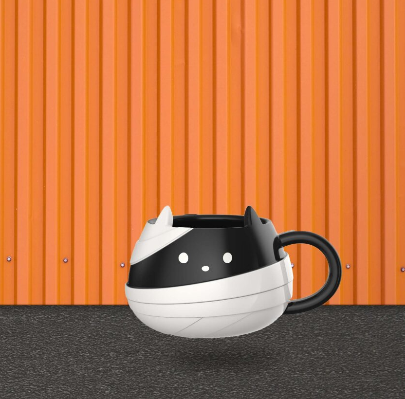 10oz 鬼怪小貓咖啡杯 HK$160 / MOP$170