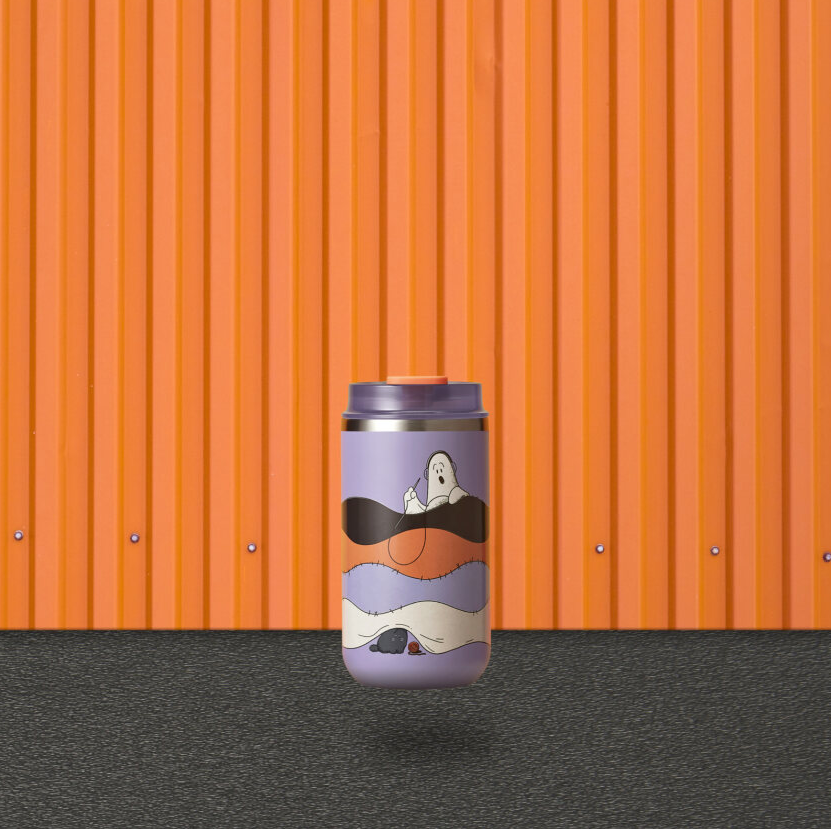 11.1oz 縫紉幽靈與小貓不鏽鋼隨行杯 HK$230 / MOP$240