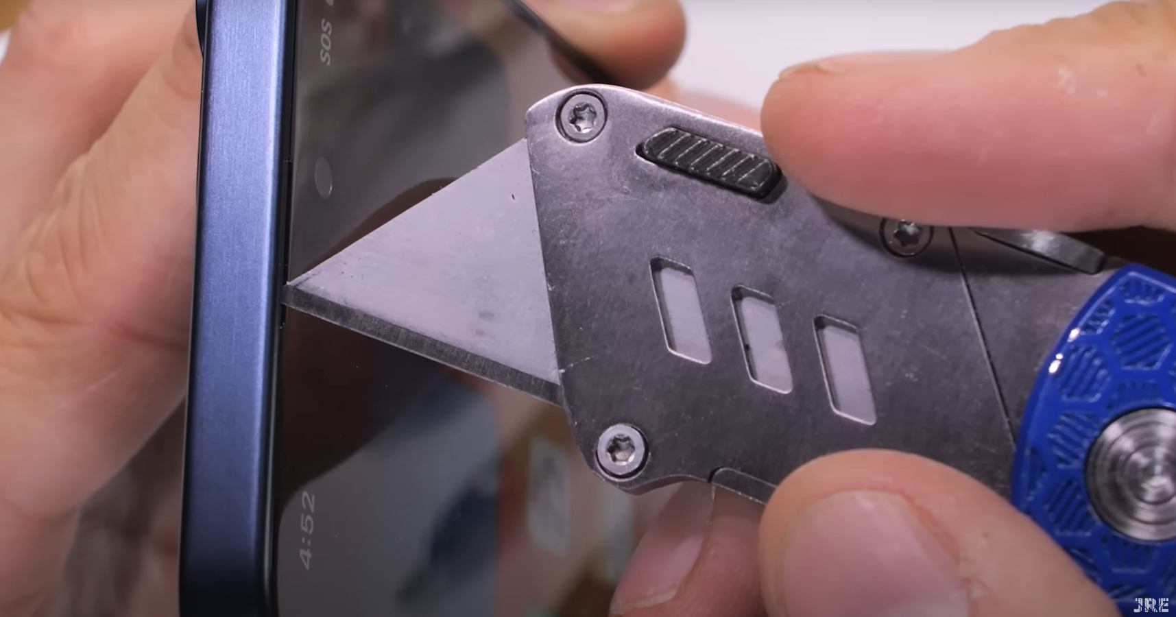 iPhone 15 Pro Max 測試過程。(互聯網)