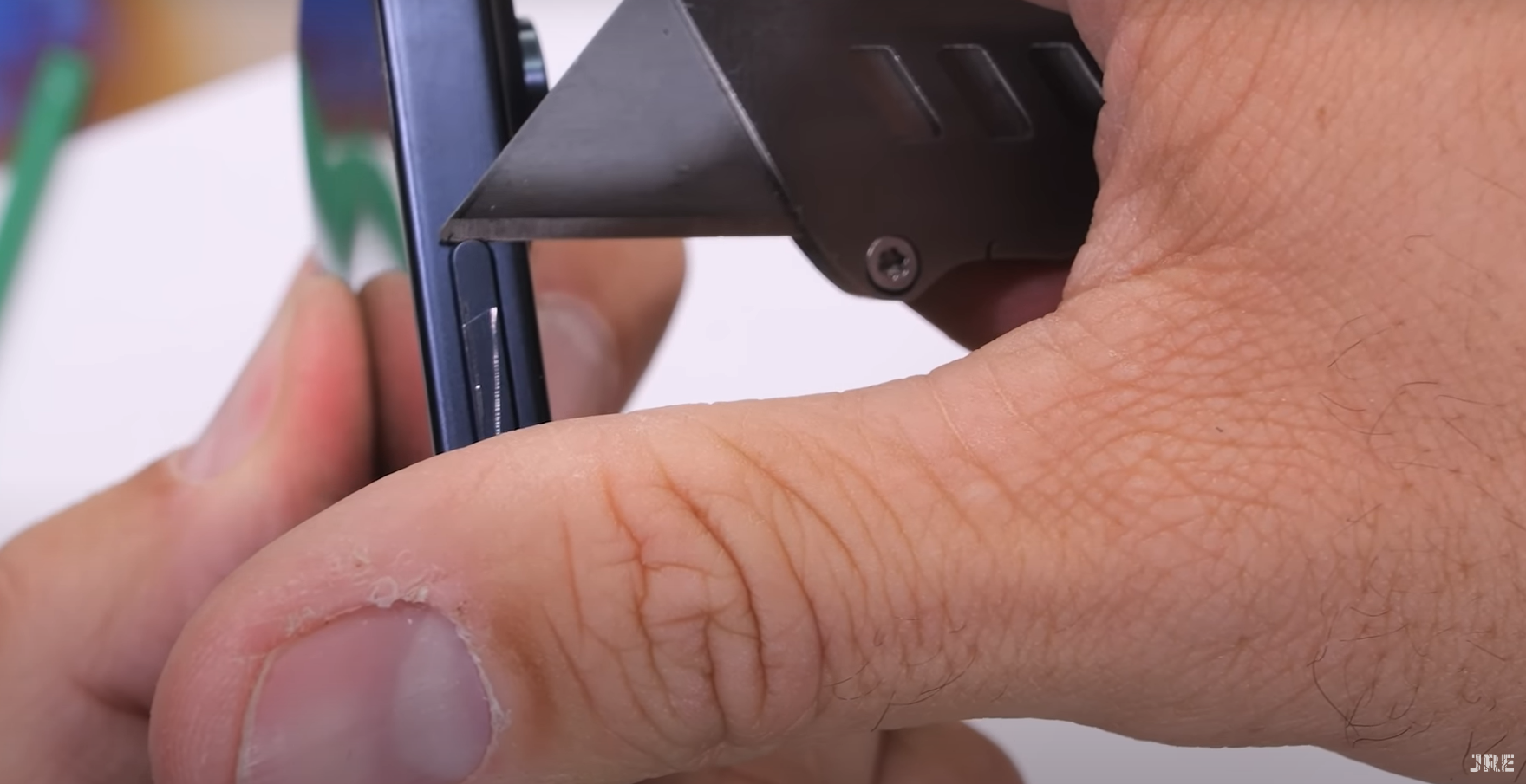 iPhone 15 Pro Max 測試過程。(互聯網)