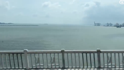 「福廈高鐵」今日(28日)早上開通營運,是內地首條時速達到350公里的跨海高鐵 (網上圖片)