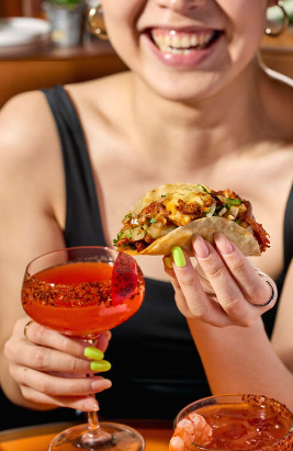 龍舌蘭酒、柑橘、波椒蓉、蜂蜜及芫茜調成Bellpepper Margarita(HK$88)