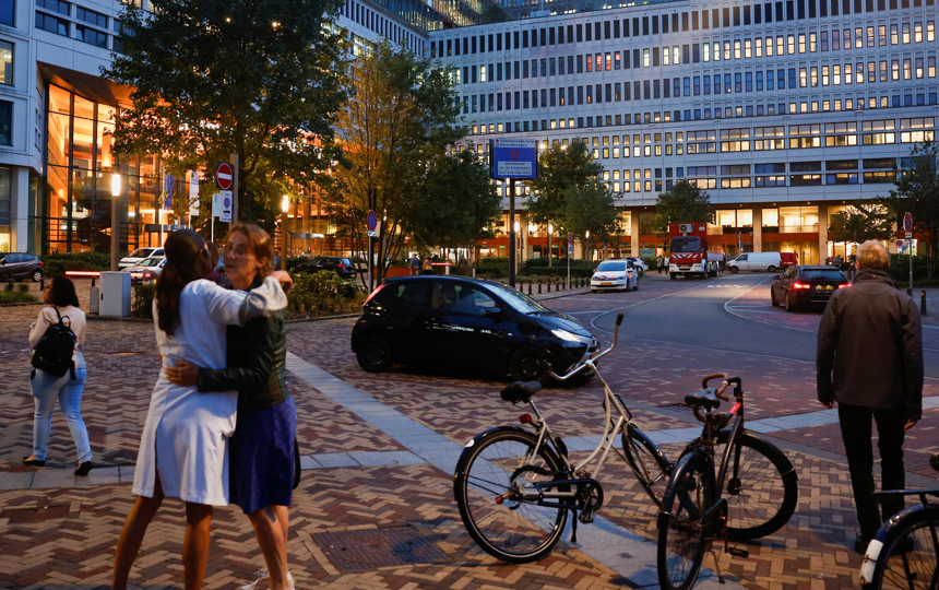 涉事大學醫院 (路透社)