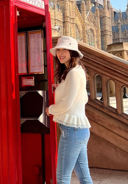 袁嘉敏身材出眾,不時在IG更新近況。(袁嘉敏IG)