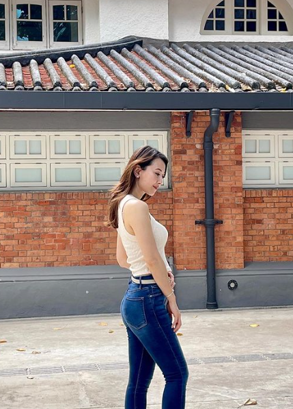 袁嘉敏身材出眾,不時在IG更新近況。(袁嘉敏IG)