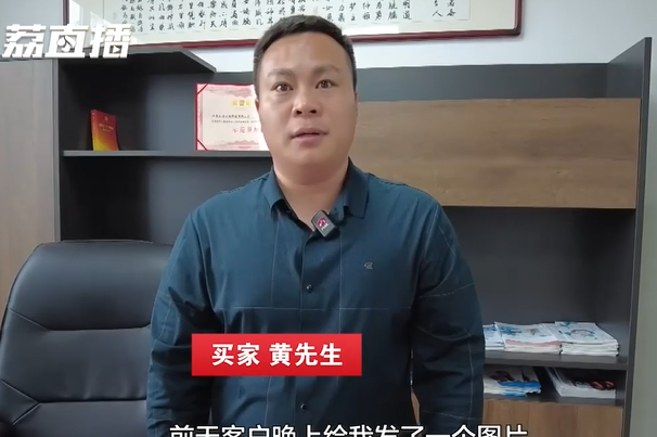 黃先生在看到日期後也嚇了一跳,回去檢查剩下的月餅,赫然發現幾乎所有肉鬆月餅都已經過期9年。(影片截圖)