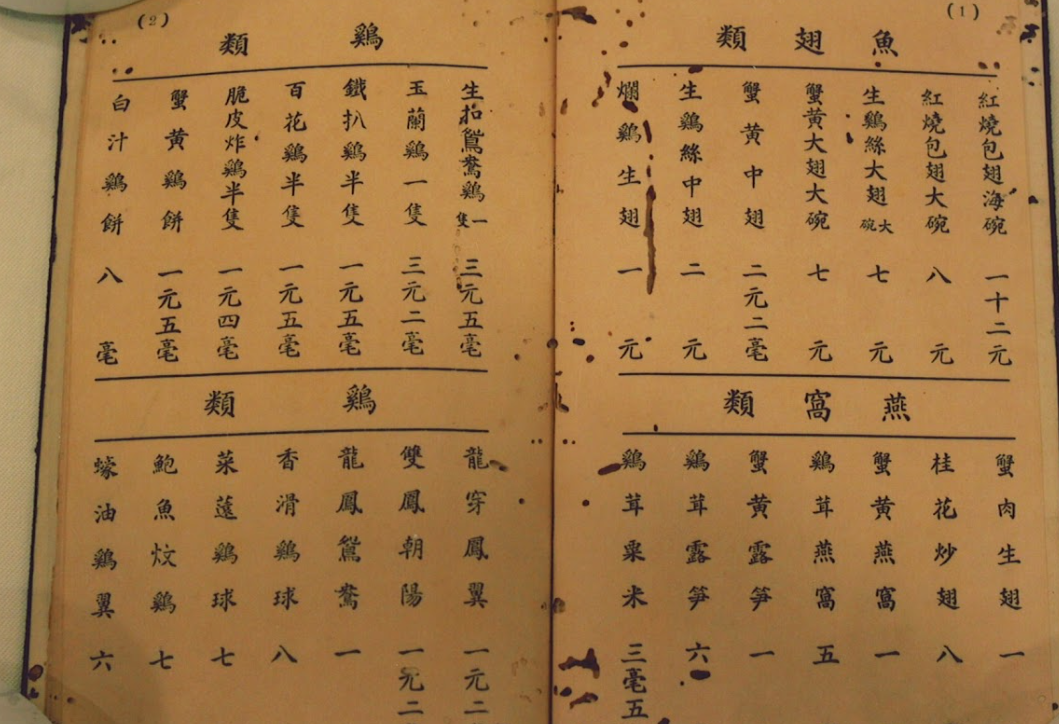 當時一碗「蟹黃大翅」只售七元,但在「斗零大過天」的年代來説已是天價。(圖片來源:六國酒店提供)