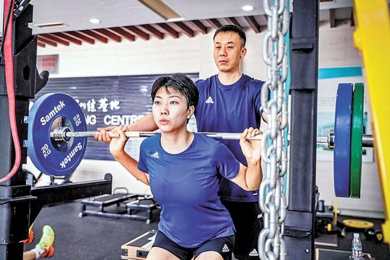 袁心玥訓練認真,能吃苦,這是她重要的成功因素。(網上圖片)